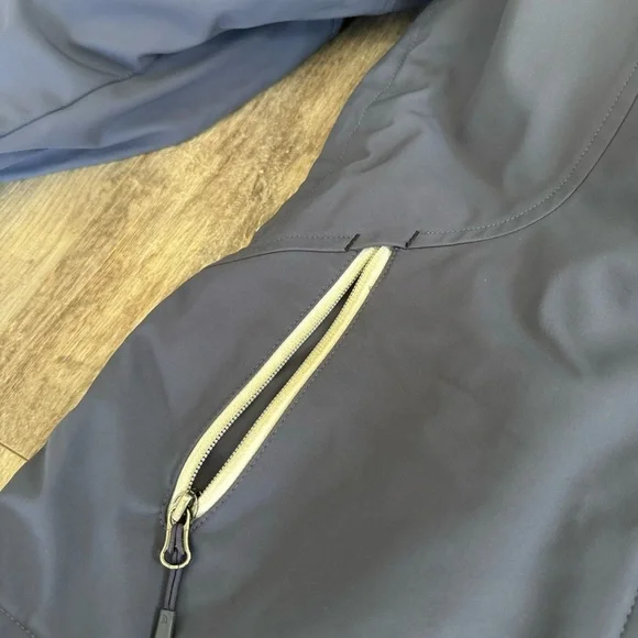 The North Face Soft Shell Ski & Snow Jacket with Removable Hood - Purple Jackets & Coats